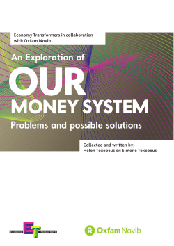money system - New Economics