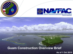 Guam Construction Overview Brief
