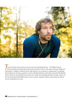 rust your body it knows what to do, you were born breathing this way