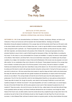 The Holy See