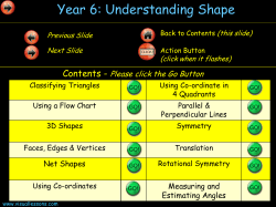 Year 6: Understanding Shape