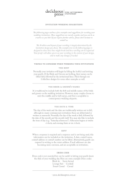 e following pages outline a few examples and sugge ions for