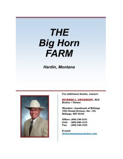 THE Big Horn FARM - MontanaRanches.com