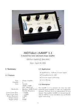 chAMP - iNDTact Data Sheet