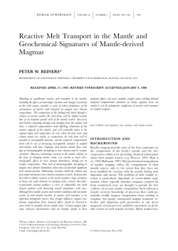 Reactive Melt Transport in the Mantle and