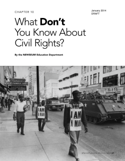 What Don`t You Know About Civil Rights?
