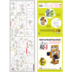 Build Your Movable Paper Robot !
