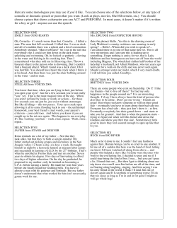 Here are some monologues you may use if you`d like. You can