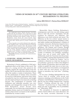 - International Journal of COMMUNICATION RESEARCH