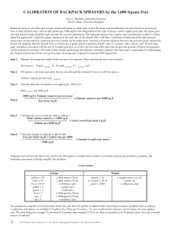 2016 GEORGIA PEST MANAGEMENT HANDBOOK