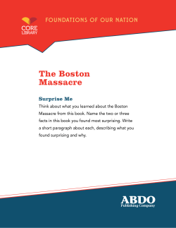 The Boston Massacre - Perma