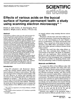 scientific - American Academy of Pediatric Dentistry