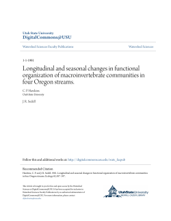 Longitudinal and seasonal changes in functional organization of
