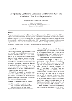Incorporating Cardinality Constraints and Synonym Rules into