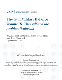 The Gulf and Arabian Peninsula