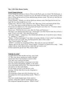 Sr050111 Humor Sunday - Home The Church of the Good Shepherd