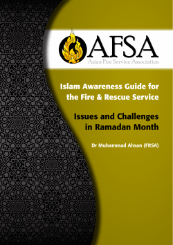 0053 Ramadan Handbook (d) - Asian Fire Service Association