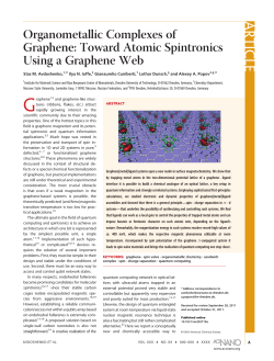 article - materials science and nanotechnology