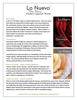 THE CONCEPT LO NUEVO (&ldquo;The New&rdquo;) refers to modern Spanish