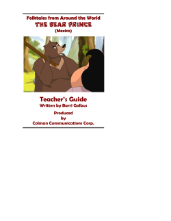 The Bear Prince - Colman Communications Corporation