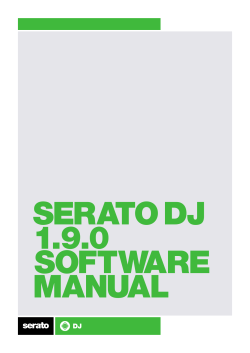 Serato DJ - User Manual