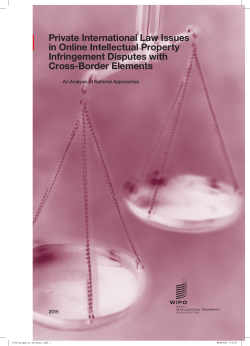 Cover nat. appr. to... law issues....indd