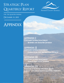Appendix - Natrona County School District