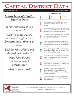 capital district data - Capital District Regional Planning Commission