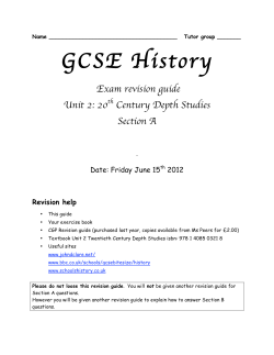 Revision Guide USA Paper