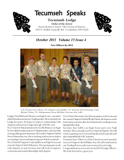 Chapter - Tecumseh #65