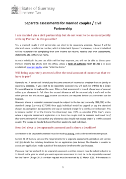 separately assessed