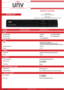 DVR202-16T - Uniview India