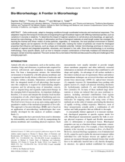 Bio-Microrheology: A Frontier in Microrheology