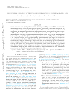Planetesimal formation by the streaming instability in a