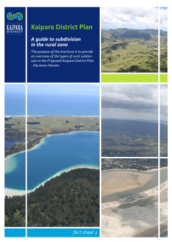 Environmental Benefit - Kaipara District Council