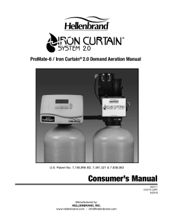 Owner`s Manual - Tri