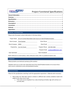 28-114 Do Not Allow Blank Claim Source on