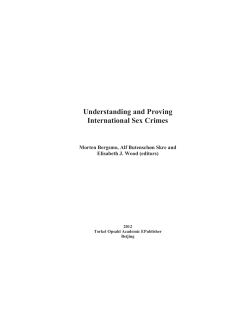 Rape Is not Inevitable during War - United States Institute of Peace