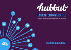 Enrich for universities