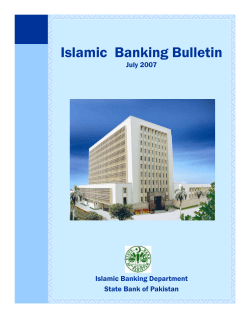 Islamic Banking Bulletin