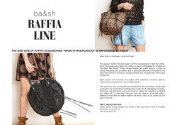 RAFFIA LINE