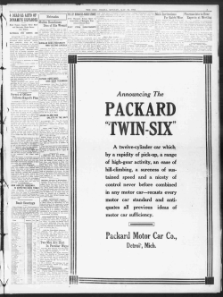 Packard Motor Car Co.
