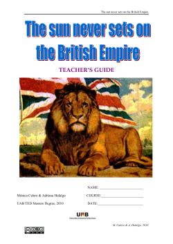 teacher`s guide