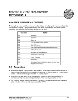 Chapter 5: Other Real Property Improvements