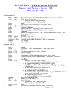 a detailed schedule