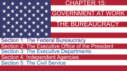 CHAPTER 15: THE BUREAUCRACY