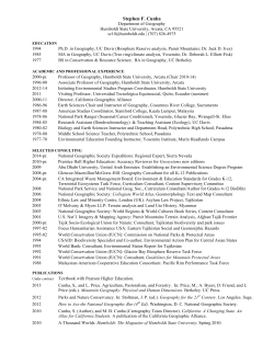 CV - Humboldt State University