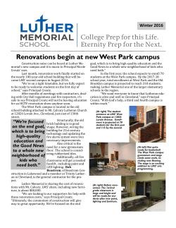 LMS Winter 2016 Newsletter