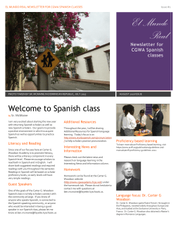 El Mundo Real - Carter G. Woodson Academy