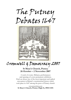 The Putney Debates 1647
